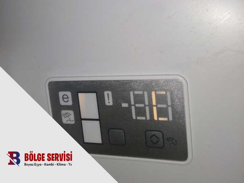 Arçelik buzdolabı -18 yanıp sönüyor
