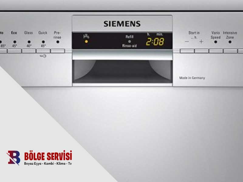 Siemens bulaşık makinesinin musluk ışığı neden yanar?